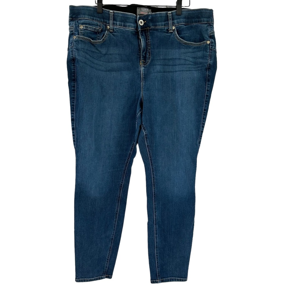 TORRID Bombshell Skinny Stretch Blue Jeans 22R